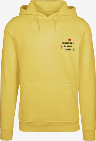 F4NT4STIC Sweatshirt in Yellow: front