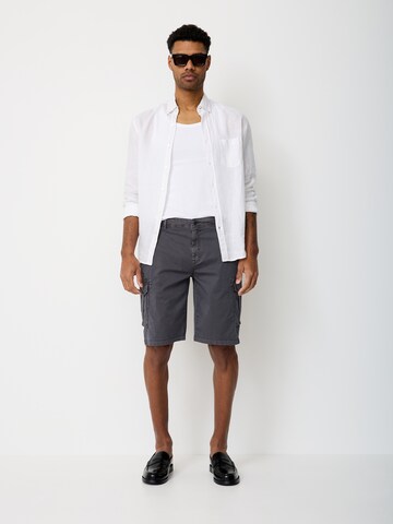 PADDOCKS Regular Cargo Pants in Grey