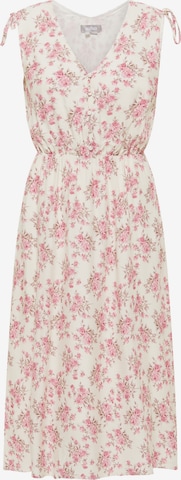 Usha Summer Dress in Pink: front