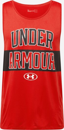 UNDER ARMOUR Performance Shirt in Red / Black / White, Item view