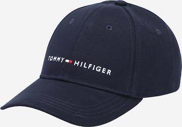 TOMMY HILFIGER Cap 'Essentials' in Blue: front