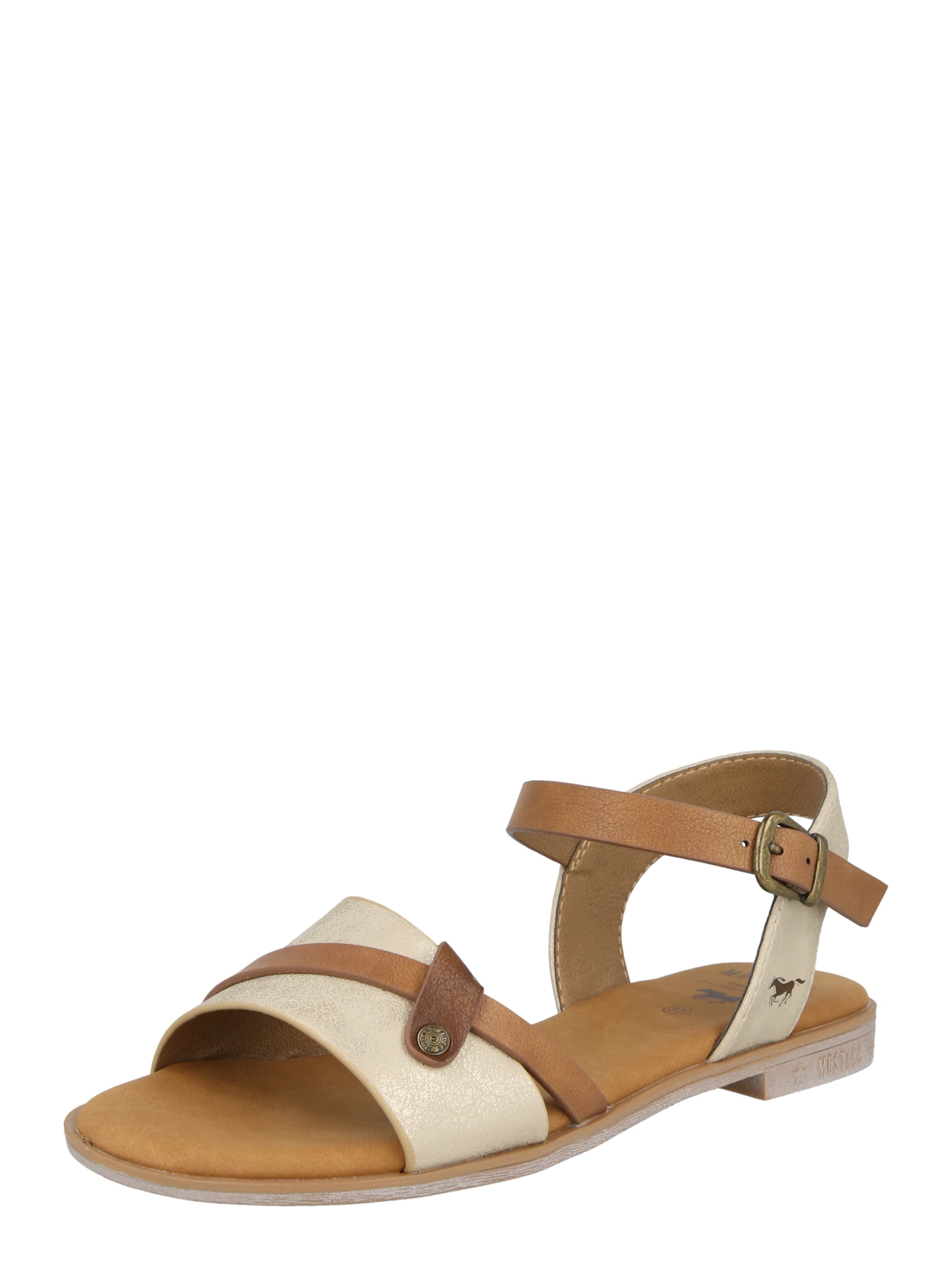 Sandales MUSTANG en gris : devant