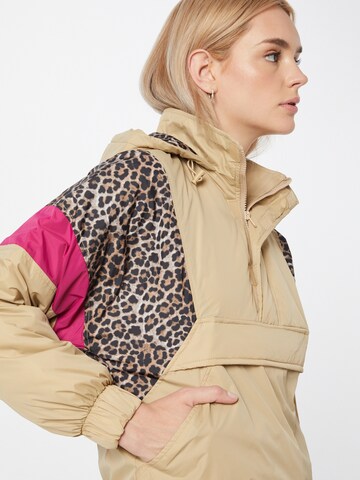 Urban Classics Between-Season Jacket in Beige