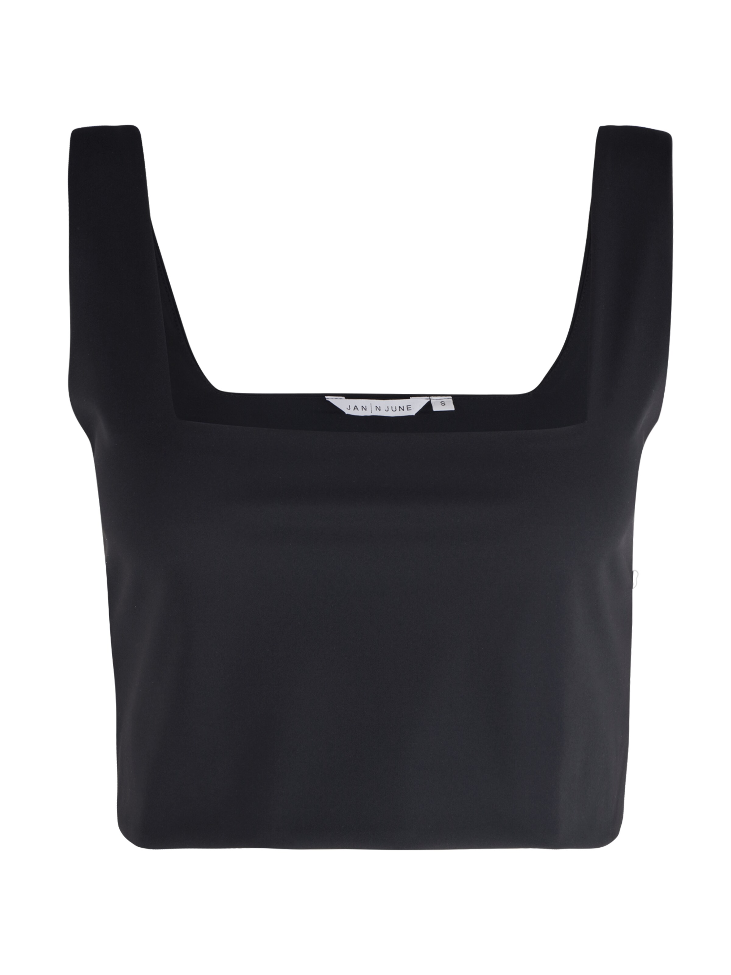 Top 'CANCUN' di JAN 'N JUNE in nero: frontale