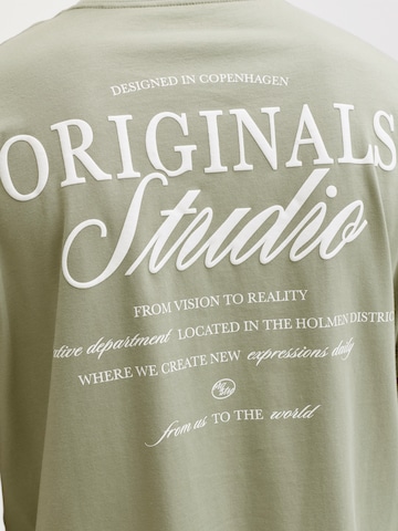 JACK & JONES Футболка 'JORNORREBRO' в Зеленый