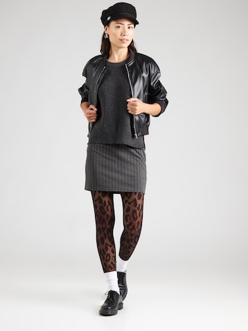 ONLY Gebreide top 'ONLPARIS' in Grijs