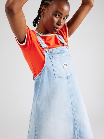 Tommy Jeans Dungaree skirt in Blue