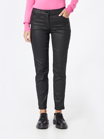 GERRY WEBER Slimfit Jeans in Schwarz: predná strana