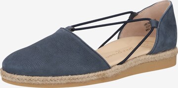 Espadrilles Paul Green en bleu : devant