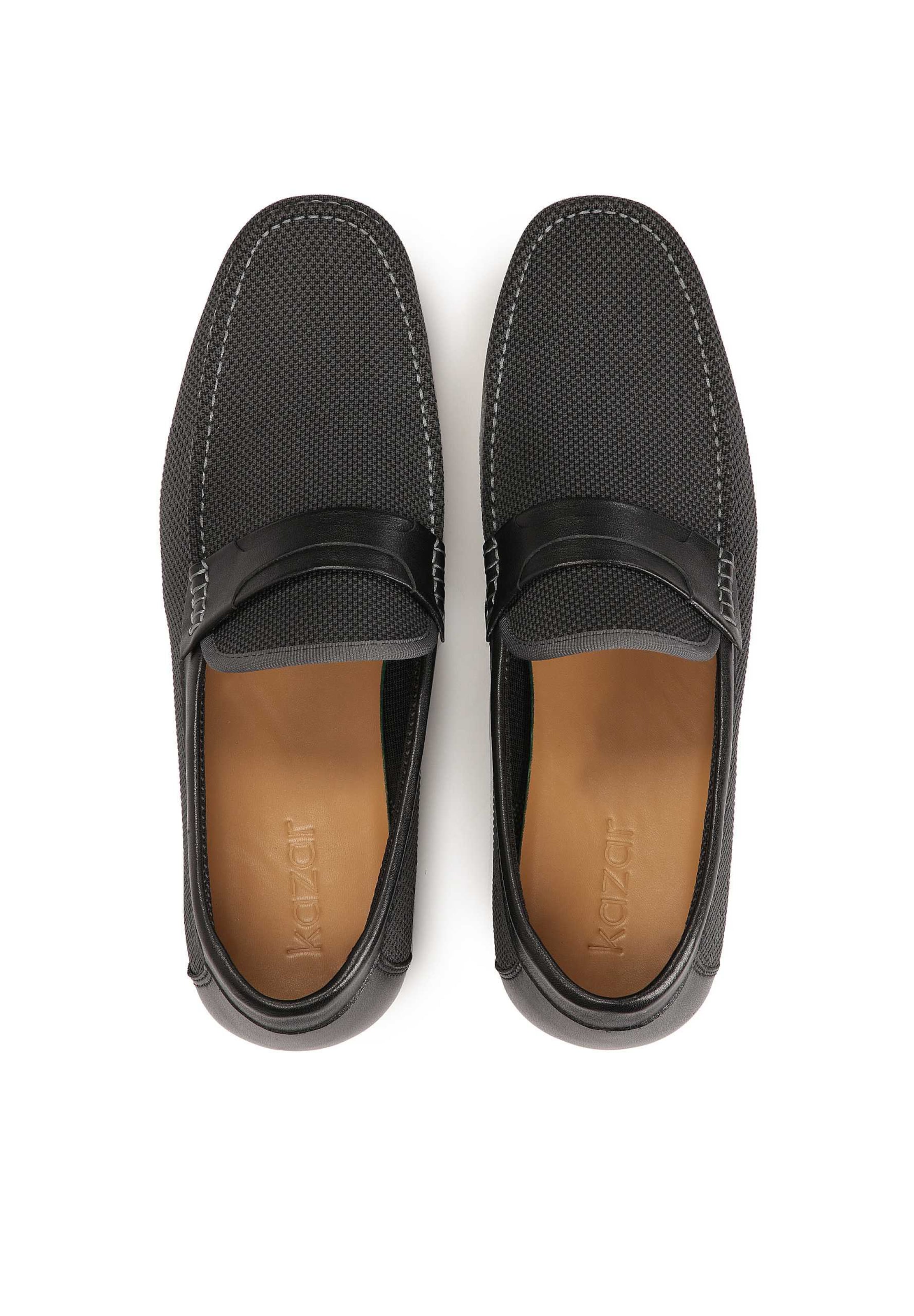 Mocassin Kazar en noir