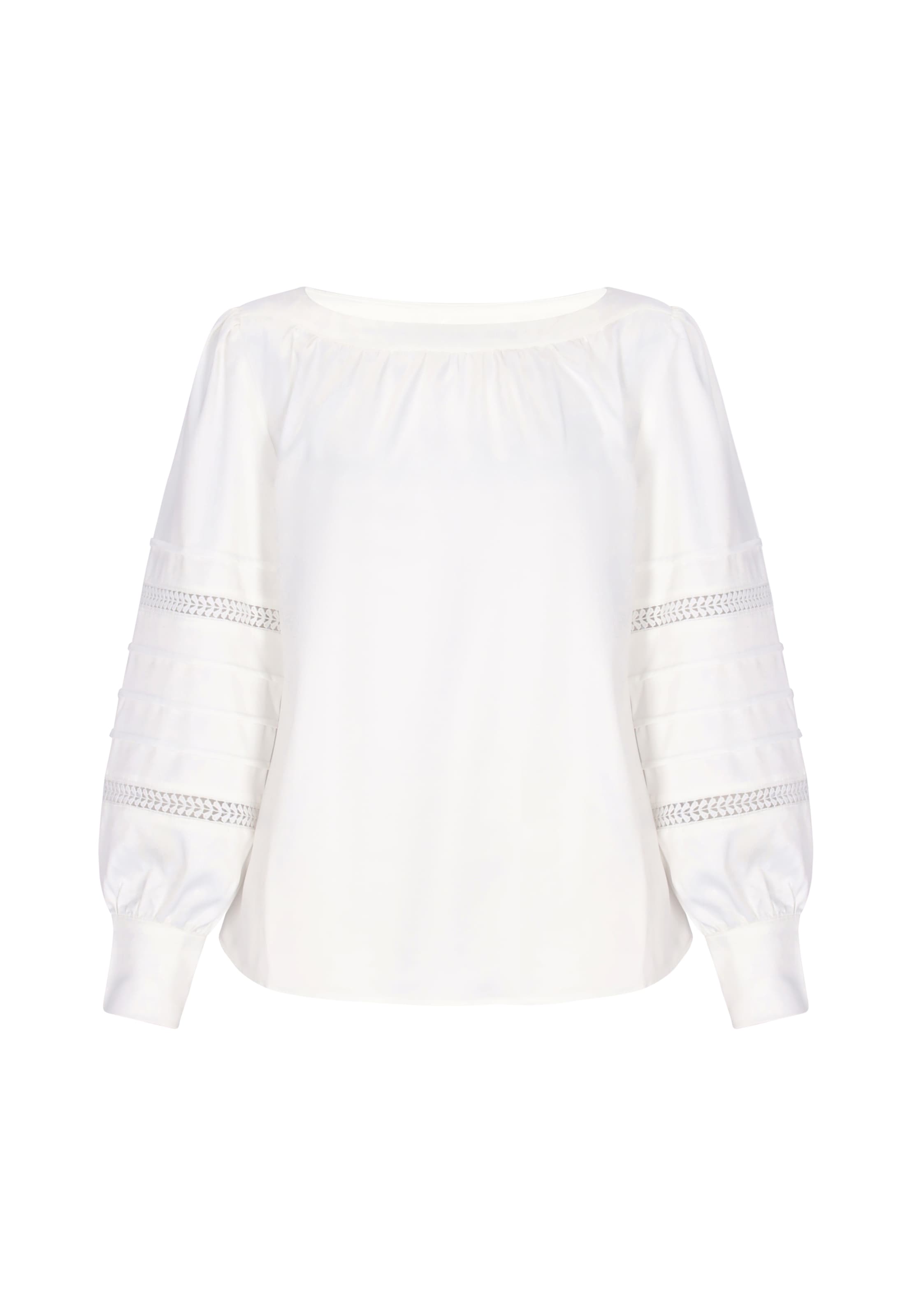 usha BLACK LABEL Blouse 'Elegant' in White: front