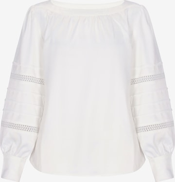 usha BLACK LABEL Blouse 'Elegant' in White: front