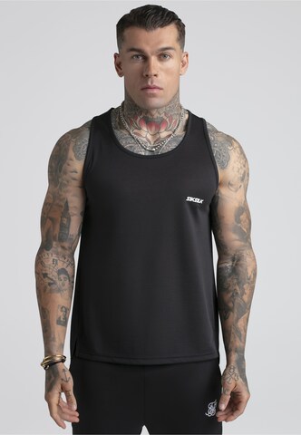 SikSilk Koszulka w kolorze czarny: przód