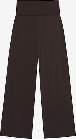 moshi moshi mind Wide Leg Housut ' Pure ' värissä ruskea: etupuoli