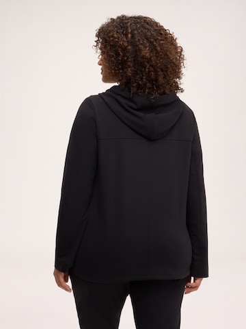 Veste de survêtement Fiorella Rubino en noir
