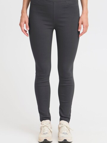 Slimfit Leggings 'Keily' di Oxmo in grigio: frontale