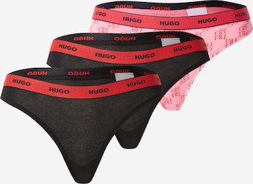 HUGOTanga gaćice - roza boja: prednji dio