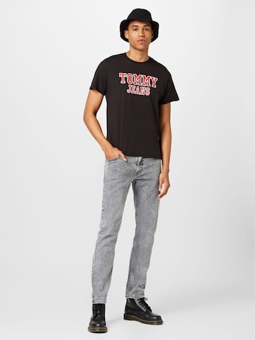 melns Tommy Jeans T-Krekls 'Essential'
