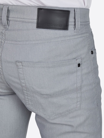 PIERRE CARDIN Tapered Chino trousers 'Lyon' in Grey