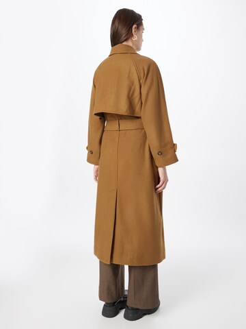 WEEKDAY Between-Seasons Coat 'Travis' in Brown