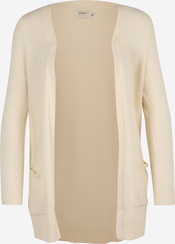 Only Petite Knit Cardigan in Beige: front