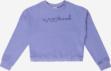 OVS Sweatshirt in Purple: front