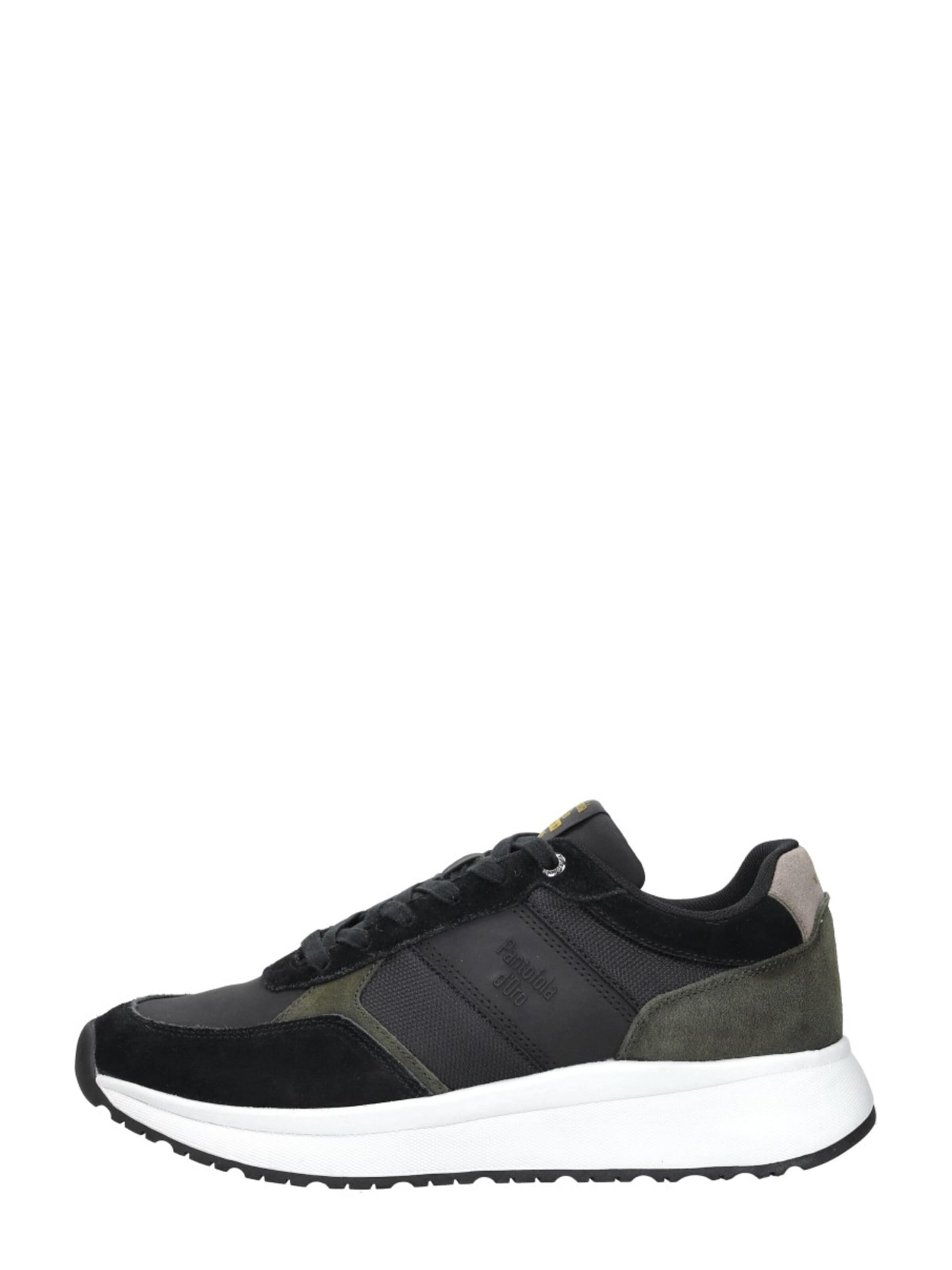 PANTOFOLA D'ORO Platform trainers 'Tenebra' in Black: front