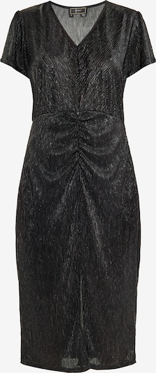 Kokteilinė suknelė iš faina, spalva – juoda, Prekių apžvalga