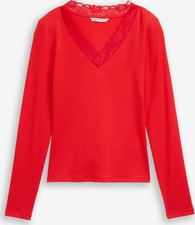 TOM TAILOR DENIM Paita värissä punainen, Tuotenäkymä