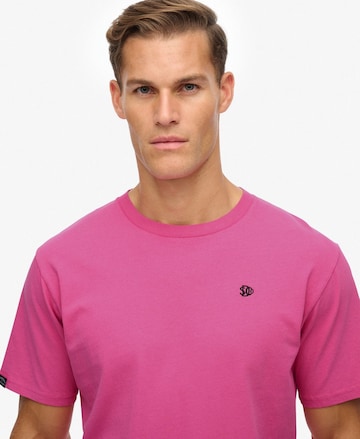 T-Shirt 'Essentials' Superdry en rose