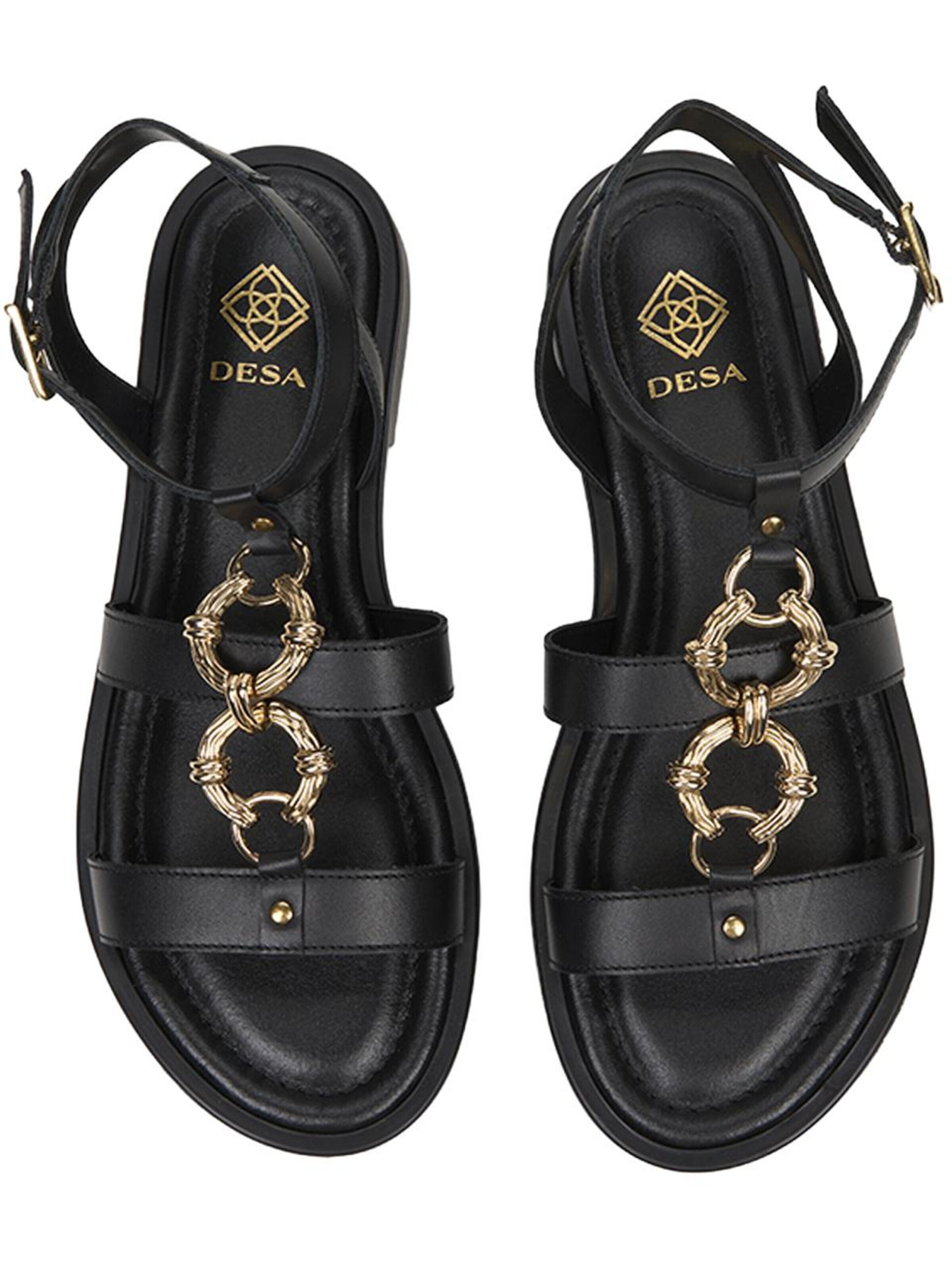 Desa - Sandalias 'Sandalen' en negro