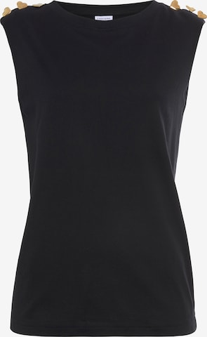 LASCANA Top in Black: front