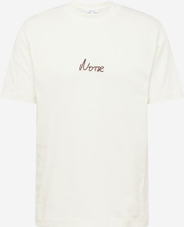 T-Shirt 'Johannes' NORSE PROJECTS en blanc : devant