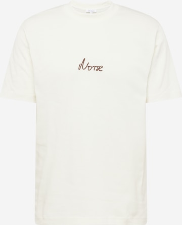 T-Shirt 'Johannes' NORSE PROJECTS en blanc : devant