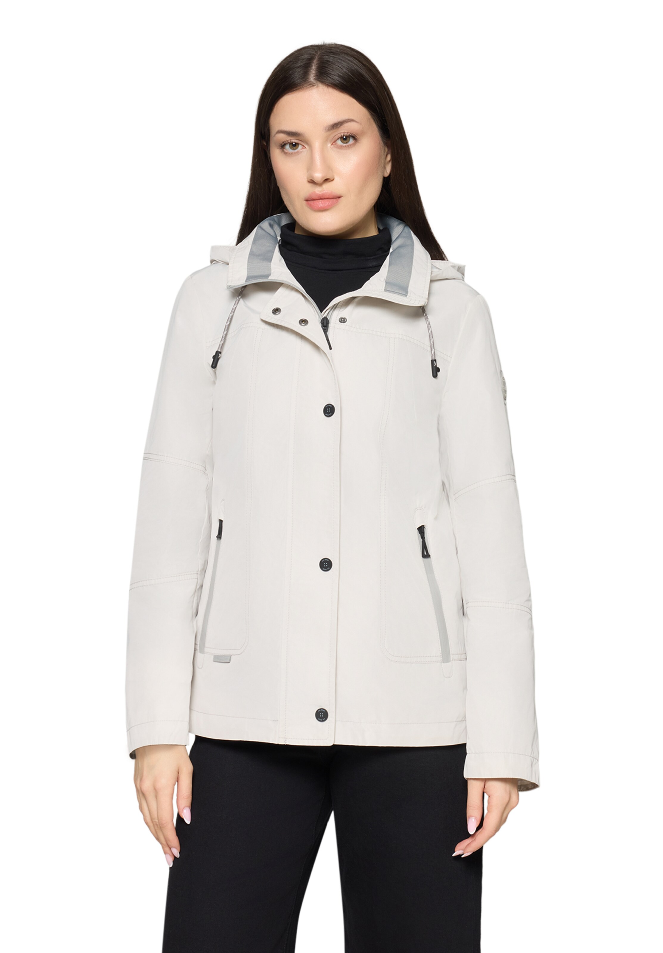 GIL BRET Between-Season Jacket in White: front