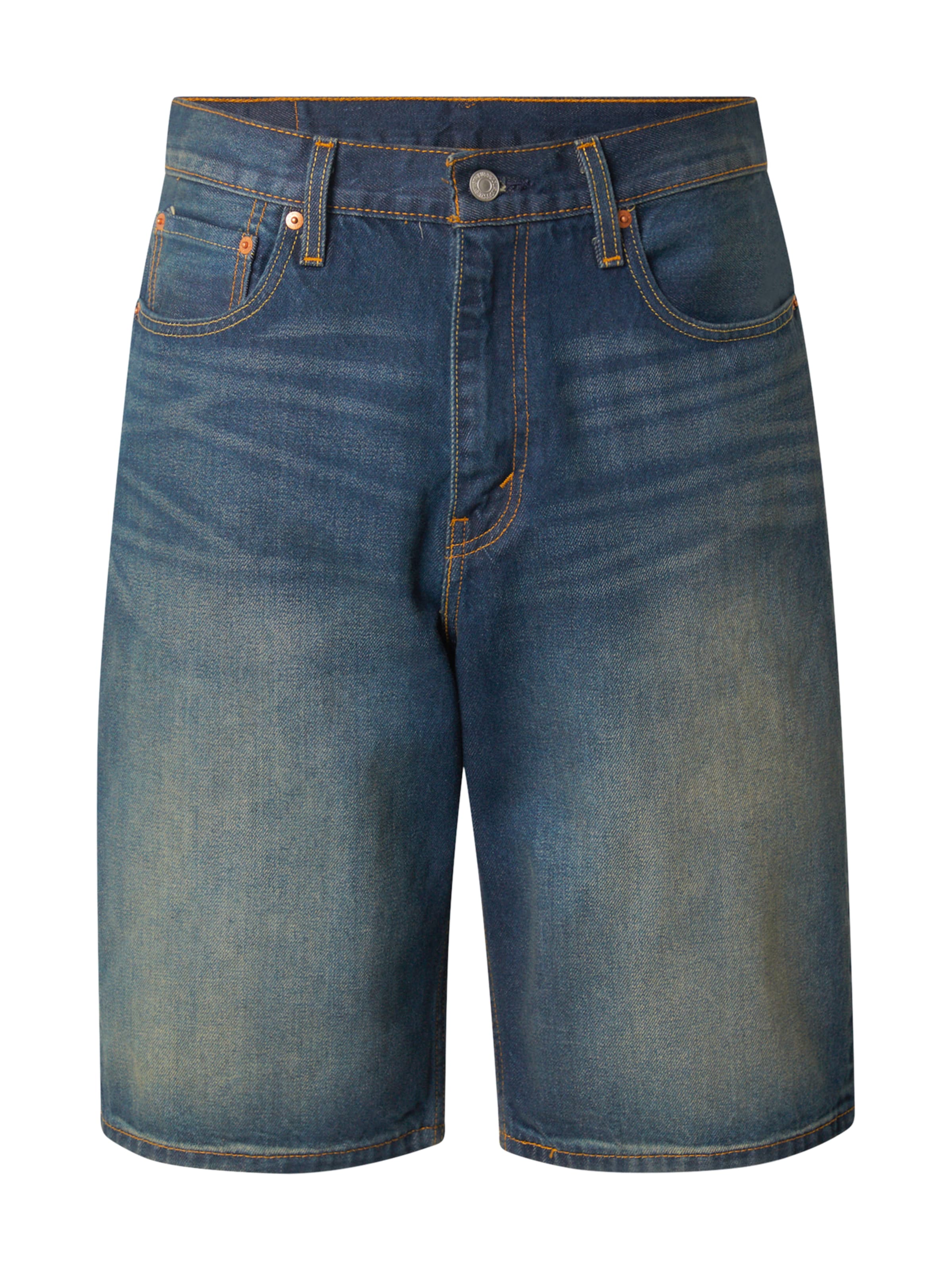LEVI'S ® Jeans '469™ Loose Shorts' i blå: forside