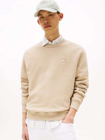 Tommy Jeans Sweatshirt in Beige: Vorderseite