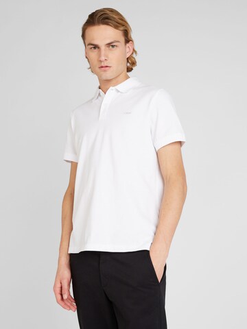 s.Oliver Poloshirt in Weiß: predná strana