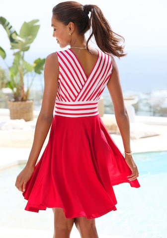 LASCANA Zomerjurk in Rood
