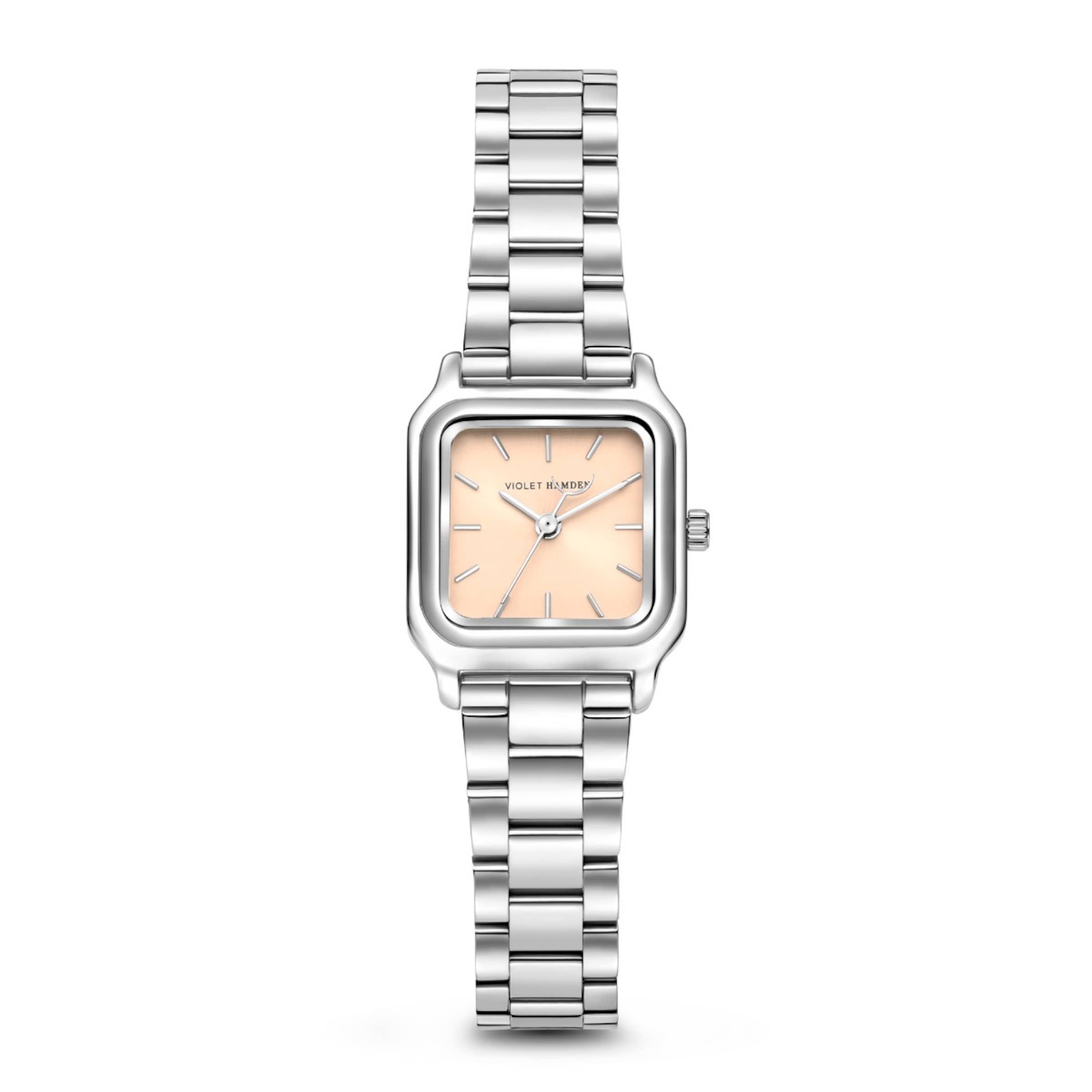 Violet Hamden Analog watch in Silver: front