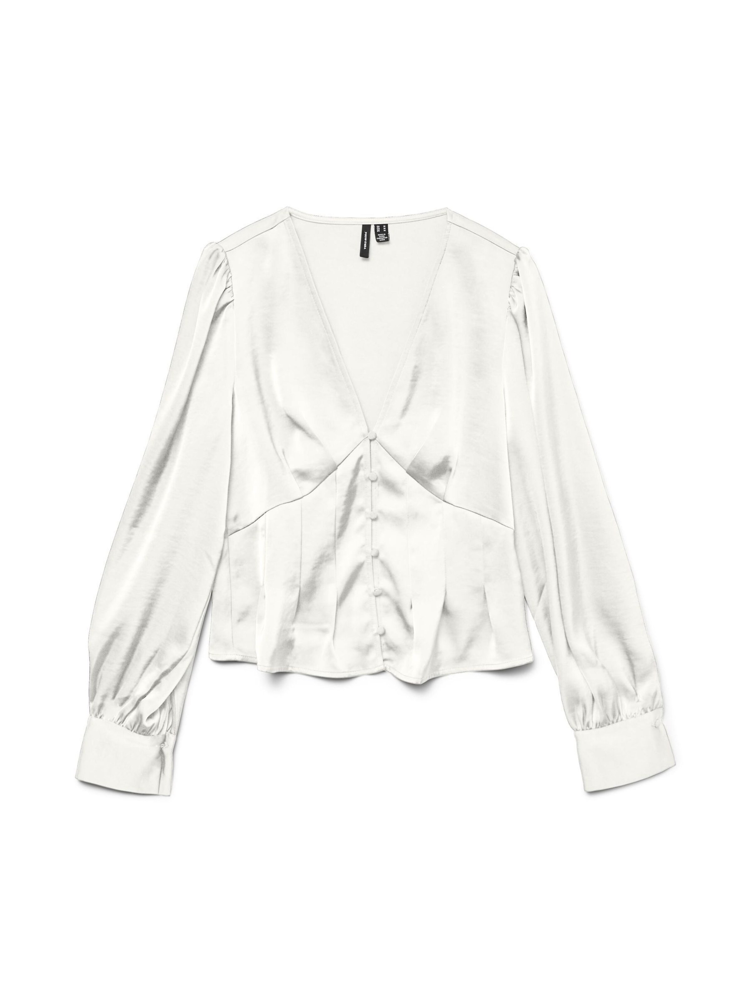 VERO MODA Bluse 'Rikke' i hvid: forside