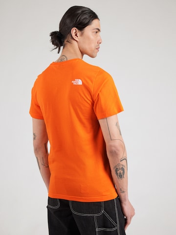 THE NORTH FACE Shirt 'Easy' in Orange