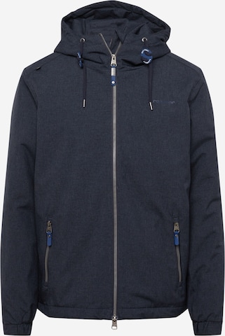 Ragwear Between-Season Jacket 'RYTEL UPGRADE' in Blue: front