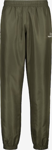 Sergio Tacchini Regular Workout Pants ' CARSON 024' in Green: front