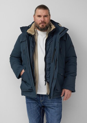 Veste d’hiver s.Oliver en bleu : devant