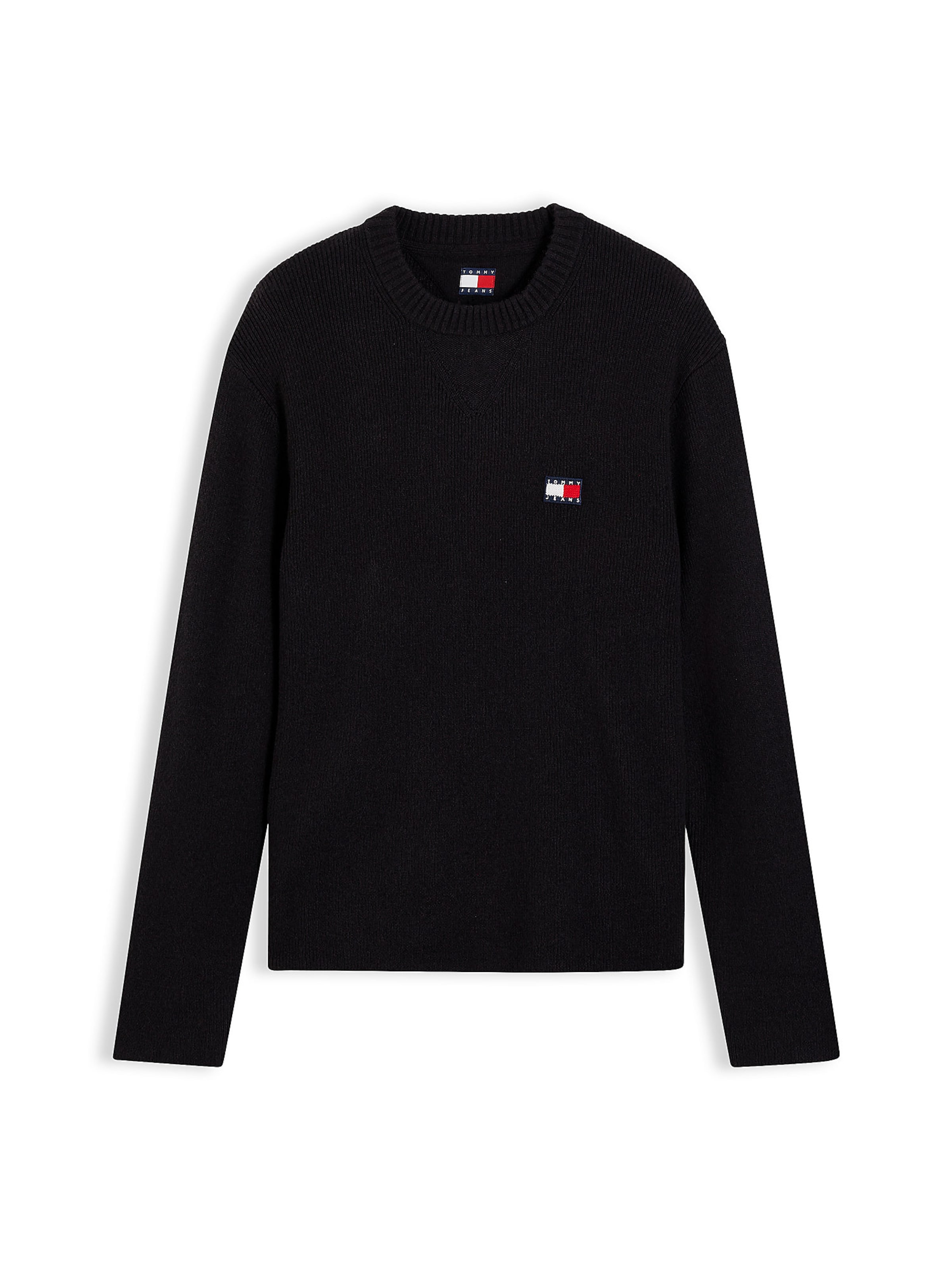Pull-over Tommy Jeans en noir : devant