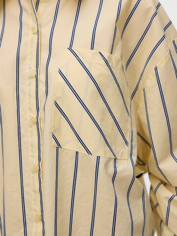 VERO MODA Blouse 'VMFanni' in Geel