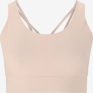 Soutien-gorge de sport 'Gaby' Athlecia en beige : devant