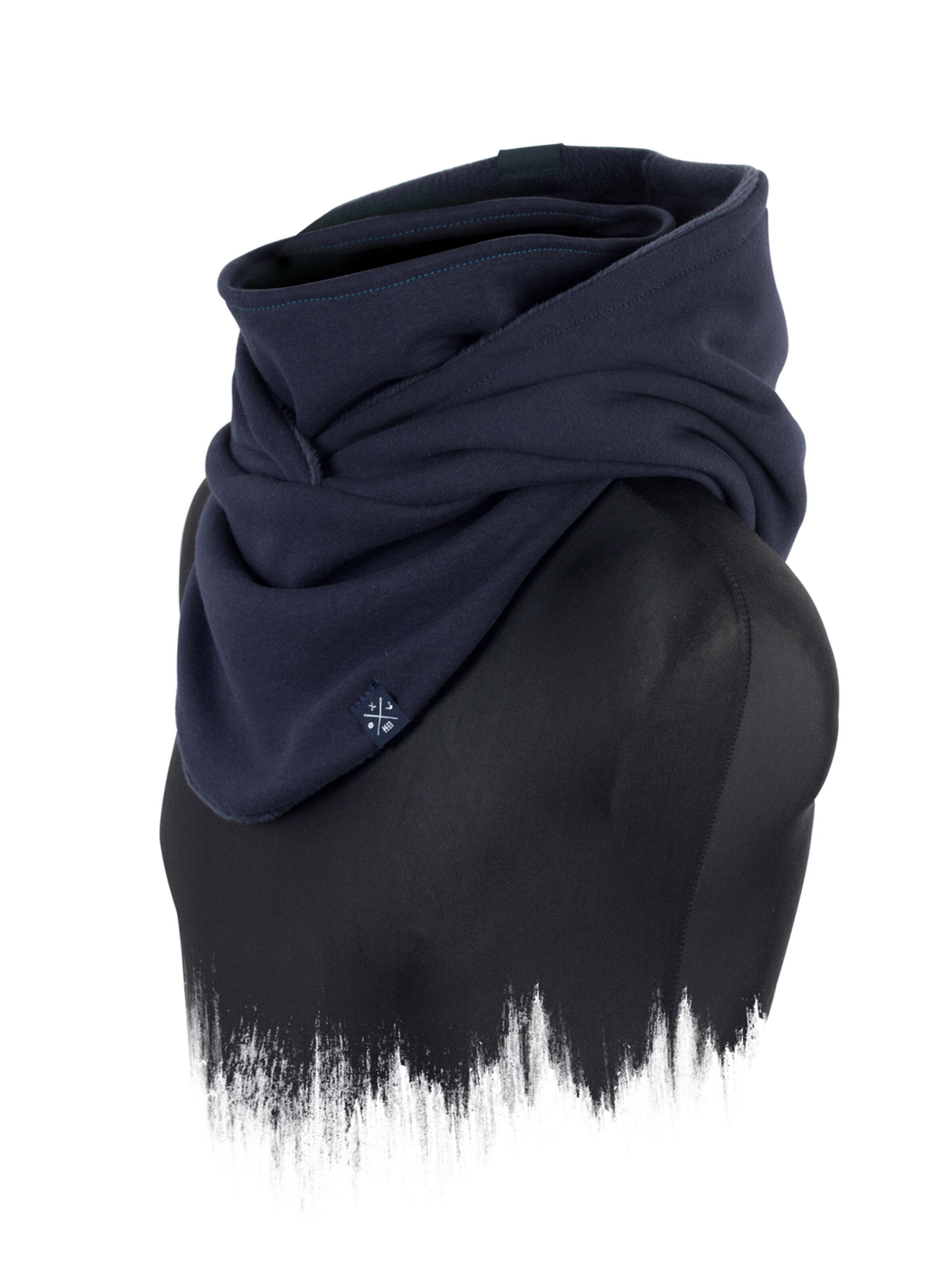 Manufaktur13 Scarf 'Hooded Loop' in Blue
