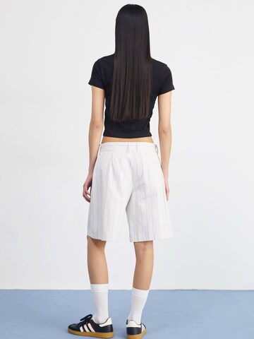 ADIDAS ORIGINALS Loosefit Broek in Wit